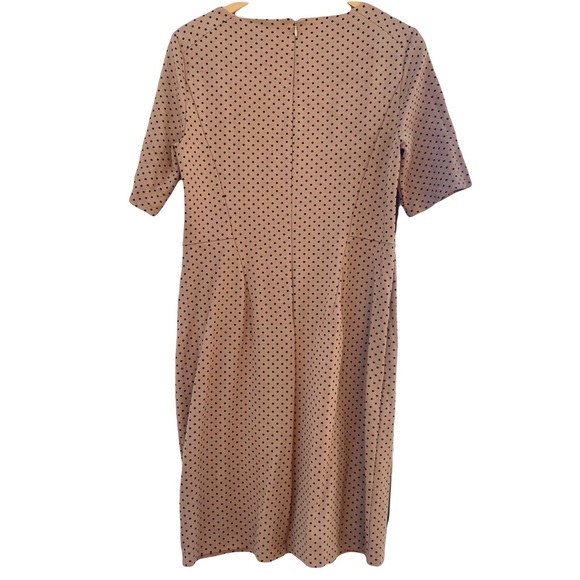 Lands’ End Polka Dot Sheath Dress With Pockets NWOT - Picture 2 of 5